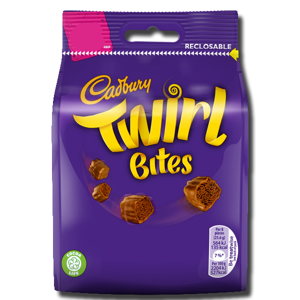 Cadbury Twirl Bites Pouch 95g Cadbury Twirl Bites Pouch 95g