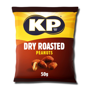 KP Dry Roasted Peanuts 50g KP Dry Roasted Peanuts 50g