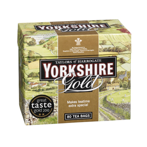 Taylors of Harrogate Yorkshire Gold Black Tea 80's Taylors of Harrogate Yorkshire Gold Black Tea 80's