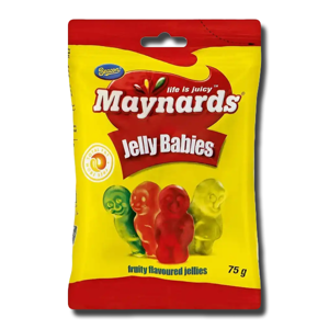 Maynards Mini Jelly Babies 75g Maynards Mini Jelly Babies 75g