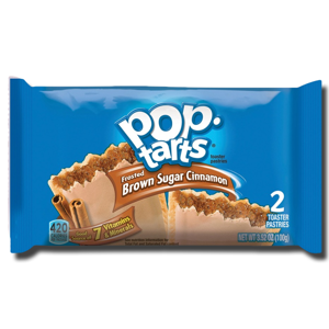 Kellogg's Brown Sugar & Cinnamon Pop tarts 2's 104g Kellogg's Brown Sugar & Cinnamon Pop tarts 2's 104g