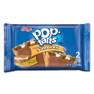 Kellogg's Frosted S'mores Pop tarts 2' 104g Kellogg's Frosted S'mores Pop tarts 2' 104g