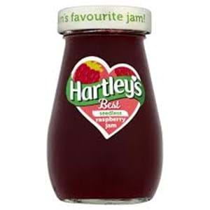 Hartley's Best Seedless Raspberry Jam 340g
