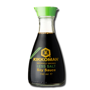 Kikkoman Soy Sauce Less Salt 150ml Kikkoman Soy Sauce Less Salt 150ml