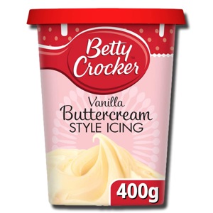 Betty Crocker Vanilla Buttercream Icing 400g Betty Crocker Vanilla Buttercream Icing 400g