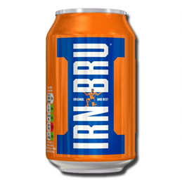 Barrs Irn Bru Can 330Ml