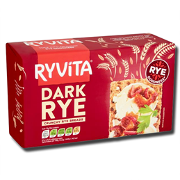 Ryvita Dark Rye Crispbread 250g