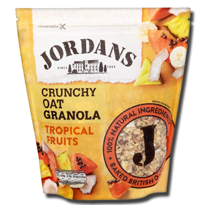 Jordans Crunchy Tropical Fruits 750g Jordans Crunchy Tropical Fruits 750g