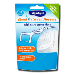 Wisdom Clean Between Flossers 30 Wisdom Clean Between Flossers 30