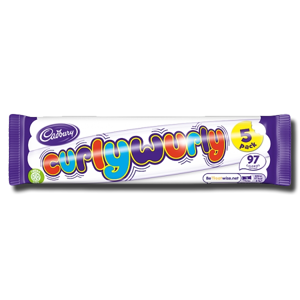 Cadbury Curly Wurly 5 x 21.5g Cadbury Curly Wurly 5 x 21.5g