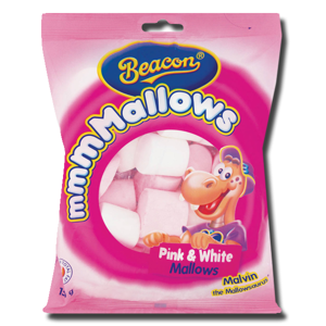 Beacon Pink & White Marshmallows 150g