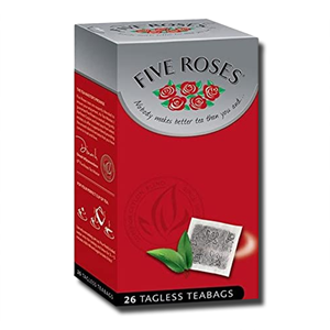 Five Roses Black Tea 26 Bags 62.5g