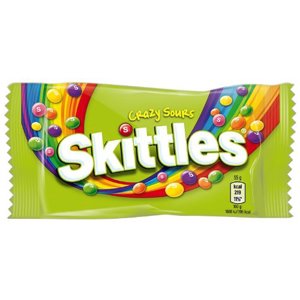 Skittles Crazy Sours UK 55g Skittles Crazy Sours UK 55g