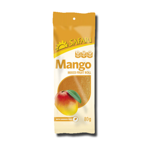 Safari Fruit Rolls Mango 80g