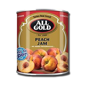 All Gold Smooth Peach Jam 450g