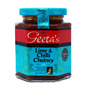 Geeta's Lime and Chilli Chutney 310g