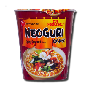 Nongshim Neoguri Spicy Seafood Cup Noodle Soup 62g Nongshim Neoguri Spicy Seafood Cup Noodle Soup 62g