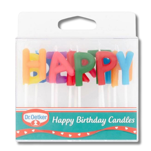 Dr. Oetker Happy Birthday Candles Dr. Oetker Happy Birthday Candles