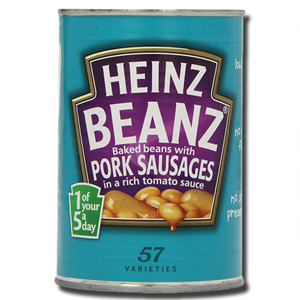 Heinz Beanz Baked Beans & Sausages 451g