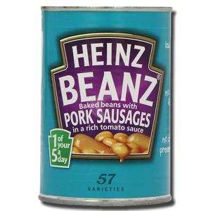 Heinz Beanz Baked Beans & Sausages 451g Heinz Beanz Baked Beans & Sausages 451g