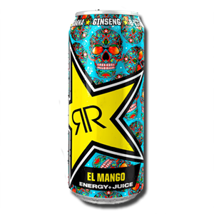 Rockstar Baja Juiced Mango Energy Drink 500ml