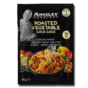 Ainsley Harriott Roasted Vegetable Couscous 100g Ainsley Harriott Roasted Vegetable Couscous 100g