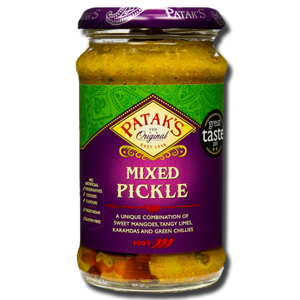Pataks Mixed Pickle 283g Pataks Mixed Pickle 283g
