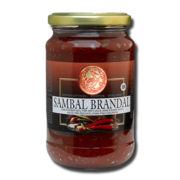 Koningsvogel Sambal Brandal Hot 375g