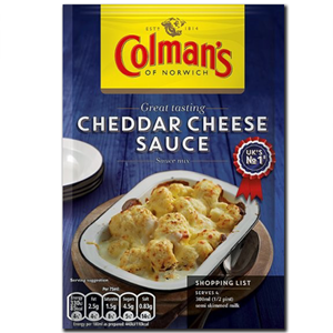 Colmans Cheddar Cheese Sauce Mix 40g