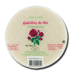 Red Roses Rice Paper 454g
