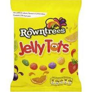 Rowntrees Jelly Tots 150g Bag Rowntrees Jelly Tots 150g Bag