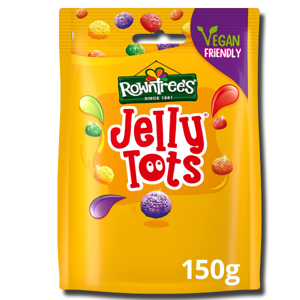 Rowntrees Jelly Tots Bag 150g Rowntrees Jelly Tots Bag 150g