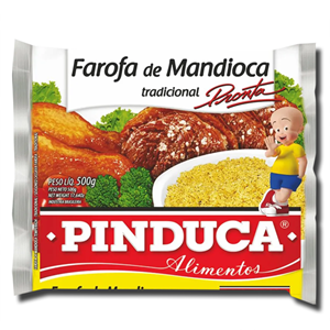 Pinduca Farofa Mandioca Tradicional 500g