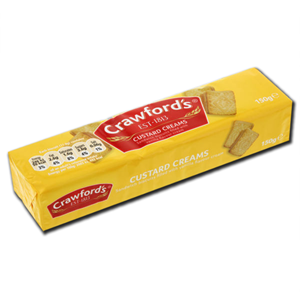Crawfords Custard Creams 150g