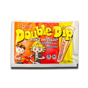 Swizzels Matlow Double Dip Orange Cherry 19g | Glood