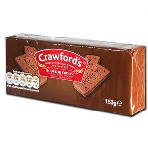 Crawfords Bourbon Creams 150g