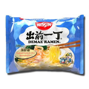 Nissin Demae Ramen Seafood Flavour 100g