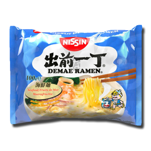 Nissin Demae Ramen Seafood Flavour 100g Nissin Demae Ramen Seafood Flavour 100g