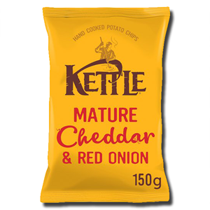 Kettle Chip Cheddar & Onion 150g