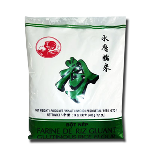 Cock Brand Farinha de Arroz Glutinoso 400g Cock Brand Farinha de Arroz Glutinoso 400g