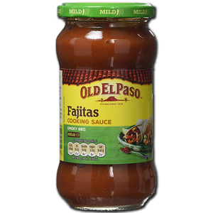 Old El Paso Mild Fajita Smoky BBQ Cooking Sauce 340g Old El Paso Mild Fajita Smoky BBQ Cooking Sauce 340g