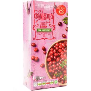 Heritage Cranberry 1L Heritage Cranberry 1L