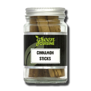 Green Cuisine Cinnamon Sticks 18g Jar Green Cuisine Cinnamon Sticks 18g Jar