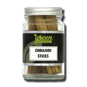 Green Cuisine Cinnamon Sticks 18g Jar