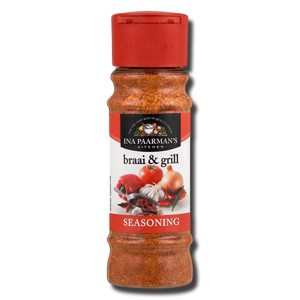 Ina Paarman's Braai & Grill Seasoning 200ml Ina Paarman's Braai & Grill Seasoning 200ml