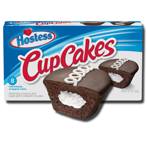 Hostess Cup Cakes Chocolate Unit