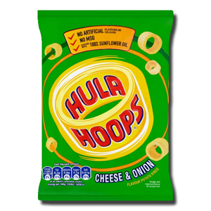 Hula Hoops Cheese & Onion 34g Hula Hoops Cheese & Onion 34g