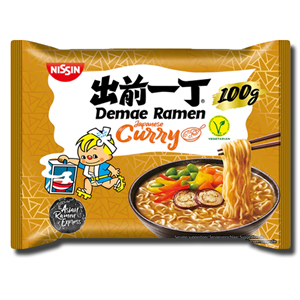 Nissin Demae Ramen Curry Flavour 100g