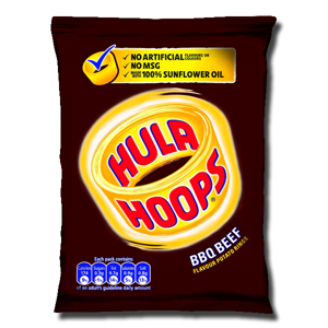 Hula Hoops BBQ Beef 34g Hula Hoops BBQ Beef 34g