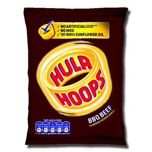 Hula Hoops BBQ Beef 34g